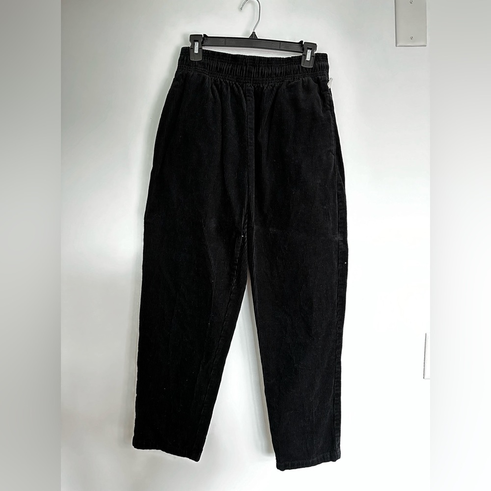 Cookman Good Chef’s wear, Semiwide, Corduroy Pants, Black, M, Good Condition